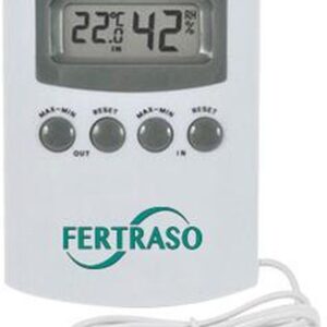 Thermo-Hygrometer + Sensor - Fertraso