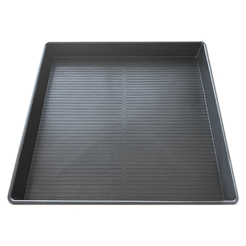 Growbox / Schwarzes Tablett 120x120x12cm