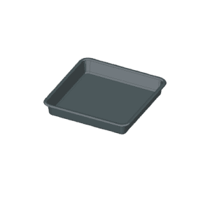 Blumentopf-Untersetzer / quadratische Auffangschale – verschiedene Größen
