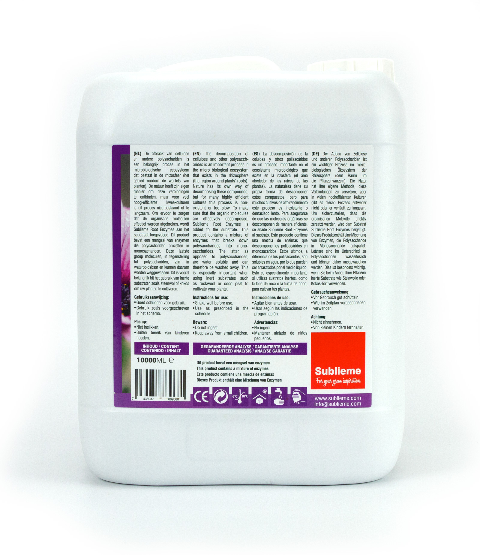 Sublime Root Enzymes – 10 Liter – Bild 2