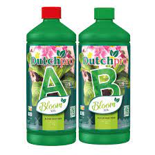 Dutch Pro Bloom Erde/Erde A+B – Hartes Wasser – 1 Liter