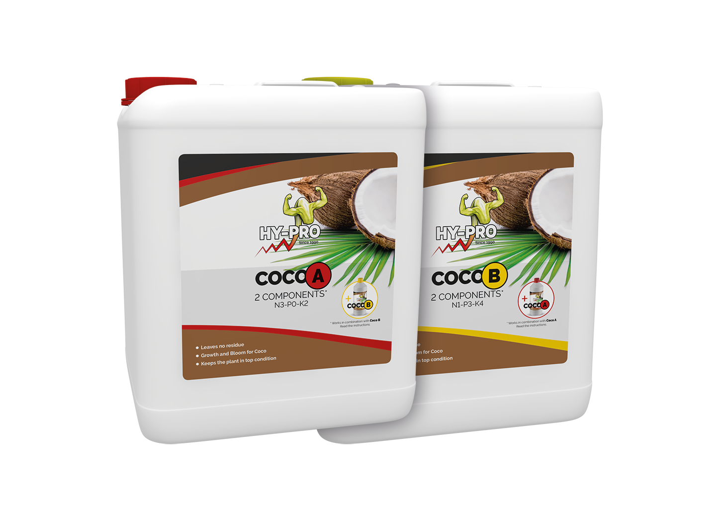 Hy-pro Coco A+B - 10 Liter