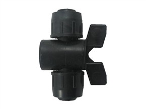 Absperrklappe aus PE